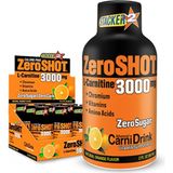 ZeroShot L-Carnitine 3000 Mg 12 Adet Portakal Aromalı