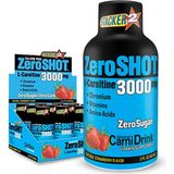 ZeroShot L-Carnitine 3000 Mg 12 Adet Sıvı Çilek Aroma İçeren Vitaminli Ürün - --