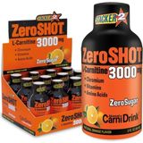 ZeroShot L-Carnitine 3000 Mg 12 Adet Sıvı Portakal Aromalı Besin Takviyesi Türkiye Menşeli