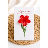 ZERRA TASARIM Lotus Toka,Kına,Nişan,Düğün,Hediyelik ,10 Adet, Kişiye Özel