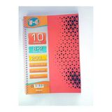 Zersan U4 8+2 Bölümlü 250 Yaprak A4 Sipralli Ayraçlı Defter 8 Kareli 2 Çizgili Çoklu Defter