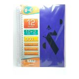 Zersan U4 9 3 Bölümlü 300 Yaprak A4 Sipralli Ayraçlı Defter 10 Kareli 2 Çizgili Çoklu Defter