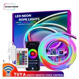 Zerzembe Çok Fonksiyonlu Ayarlanabilir Şerit LED Işık Kumandalı - Uygulama Kontrollü - RGB