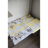 Zesa Home Desenli El Işi Dantelli Nevresim Takımı - Sarı