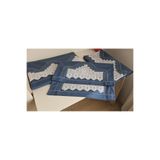 ZESA HOME El İşi Dantelli Nervürlü ve Pikolu Nevresim Takımı çarşafı çift taraf dantelli 200 x 220
