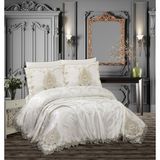 Zesa Home Elegant Pike Takımı 6 Parça Çeyizlik - Krem