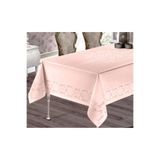 ZESA HOME Jumbo Silinebilir, Kendinden Desenli, Dertsiz Masa Örtüsü PUDRA 160 x 220