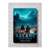 Zest Store Arcane League of Legends Oyun Dizi Dekoratif MDF Tablo