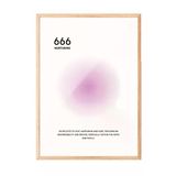 Zestia Ahşap Çerçeveli Duvar Tablosu 666 Nurturing – Soft Pembe Tonlar Salon Dekoru, 10 x 15