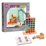 Zet Tower (küçük Mühendisler) Zeka Ve Akıl Oyunu 3+ Yaş 1+ Oyuncu