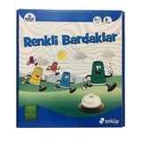 Zet Zeka Zeküp Renkli Bardaklar Zeka Oyunu