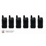 Zetcom N446 PMR Deprem ve Acil Durum El Telsizi (6'lı Set)