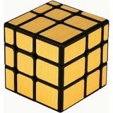Zetconcept 3x3 Altın Rengi Aynalı Zeka Küpü, Profesyonel Hız Küpü, 3x3 Golden Mırror Ayna Kü - Genel