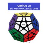 ZETCONCEPT ORJİNAL QY MEGAMINX MODEL STICKERLI PROFESYONEL SPEED CUBE - ZEKA KÜPÜ - SABIR KÜPÜ -