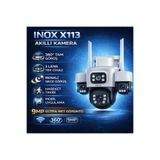 ZETEK ELEKTRONİK X113 3+3+3MP 3 LENSLİ WİFİ PTZ KAMERA