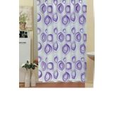 Zethome 4954 Evdy Lila Çift Kanat 2x110x200 cm Duş Perdesi
