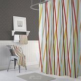 Zethome 6710 Jackline Çift Kanat Banyo Perdesi
