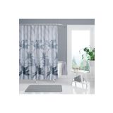 Zethome Banyo Duş Perdesi 5104 120x200 Perde Borusu Askı Aparatı 90x130 Hediyeli