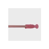 Zethome Banyo Perde Borusu 160cm-260cm Pembe Duş Perde Borusu Duşakabin Perde Askısı Yaylı Duş Borusu Metal