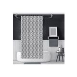 Zethome Banyo Perdesi 1x100x200 Tek Kanat Duş Perdesi Halka Hediyeli 2111