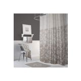 Zethome Banyo Perdesi 1x120x200 Tek Kanat Duş Perdesi Halka Hediyeli 4247