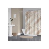Zethome Banyo Perdesi 1x120x200 Tek Kanat Duş Perdesi Halka Hediyeli 4250