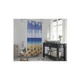Zethome Banyo Perdesi 1x120x200 Tek Kanat Duş Perdesi Halka Hediyeli Duşakabin Perdesi 10019