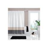 Zethome Banyo Perdesi 1x120x200 Tek Kanat Duş Perdesi Halka Hediyeli Duşakabin Perdesi 2108