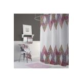 Zethome Banyo Perdesi 1x180x200 Tek Kanat Duş Perdesi Halka Hediyeli Duşakabin Perdesi 10149
