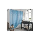 Zethome Banyo Perdesi 1x180x200 Tek Kanat Duş Perdesi Halka Hediyeli Duşakabin Perdesi 6303