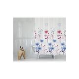 Zethome Banyo Perdesi 1x180x200 Tek Kanat Duş Perdesi Halka Hediyeli Duşakabin Perdesi 8747