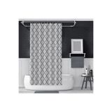 Zethome Banyo Perdesi 1x240x200 Tek Kanat Duş Perdesi Halka Hediyeli Duşakabin Perdesi 2111