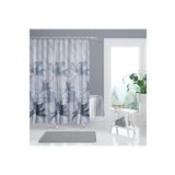 Zethome Banyo Perdesi 1x240x200 Tek Kanat Duş Perdesi Halka Hediyeli Duşakabin Perdesi 5104