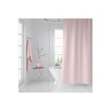 Zethome Banyo Perdesi 2x120x200 Çift Kanat Duş Perdesi Halka Hediyeli Duşakabin Perdesi 0010 Pudra