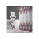 Zethome Banyo Perdesi 2x120x200 Çift Kanat Duş Perdesi Halka Hediyeli Duşakabin Perdesi 10149