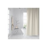 Zethome Banyo Perdesi Krem Tek Kanat 240x200 Duş Perdesi