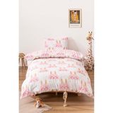 Zethome Gold Tavşan Çift Taraflı Çocuk Nevresim Takımı 160 x 220 cm - Renkli