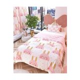 Zethome Gold Tavşan Çift Taraflı Çocuk Nevresim Takımı 160x220 cm