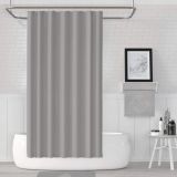 Zethome Jackline 0010 Gri 2x120x200 cm Çift Kanat Banyo Duş Perdesi