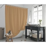 Zethome Jackline Banyo Duş Perdesi 0010 Bej Tek Kanat 1x120x200