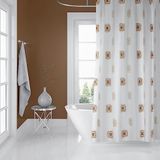 Zethome Jackline Banyo Duş Perdesi 6969 Çift Kanat 2x120x200