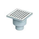 Zethome Line 10X10 Ø50 Yer Sifonu Yandan Çıkışlı Süzgeç - Çok Renkli