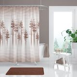 Zethome Tropik Banyo Duş Perdesi 3390 Tek Kanat 1x240x200