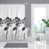 Zethome Tropik Banyo Duş Perdesi 3391 Tek Kanat 1x240x200