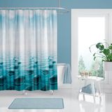 Zethome Tropik Banyo Duş Perdesi 5075 Tek Kanat 1x180x200