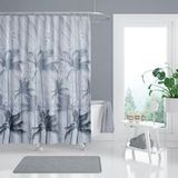 Zethome Tropik Banyo Duş Perdesi 5104 Tek Kanat 1x240x200