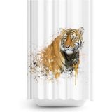 Zethome Tropik Tiger Banyo Duş Perdesi Tek Kanat 1x180x200