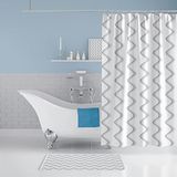 Zethome Tropik Waterway Banyo Duş Perdesi Tek Kanat 1x180x200