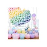zetif Makaron Pastel Karışık Renk Balon Seti 10'lu