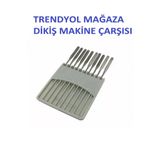 Zetina Dikiş Makine Singer Beko Bindallı Zenıth Ev Tipi Dikiş Makine Iğne 11/75 No Ince Kumaşlara (10 Adet)